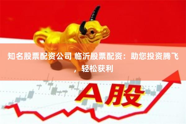 知名股票配资公司 临沂股票配资：助您投资腾飞，轻松获利