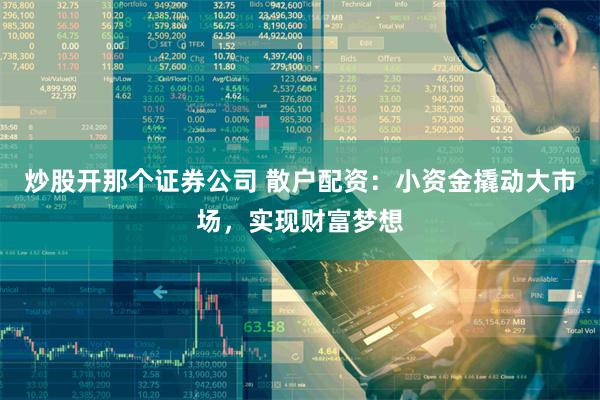 炒股开那个证券公司 散户配资：小资金撬动大市场，实现财富梦想